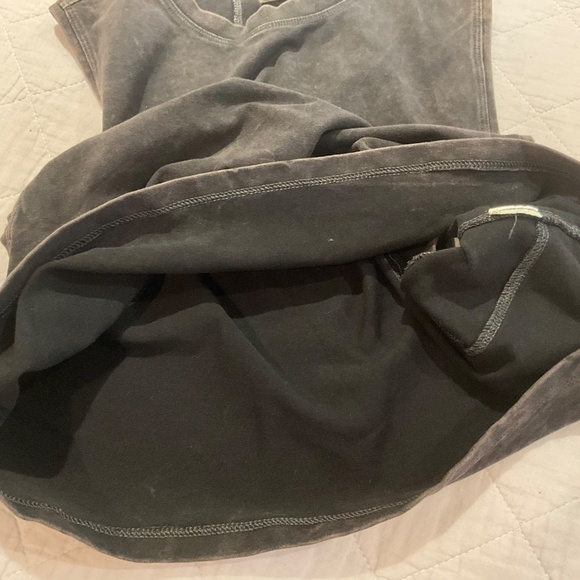 FOREVER 21 Dark Brown Sleeveless Cotton Boxy Crop Tank Top Size Small S - Picture 8 of 10